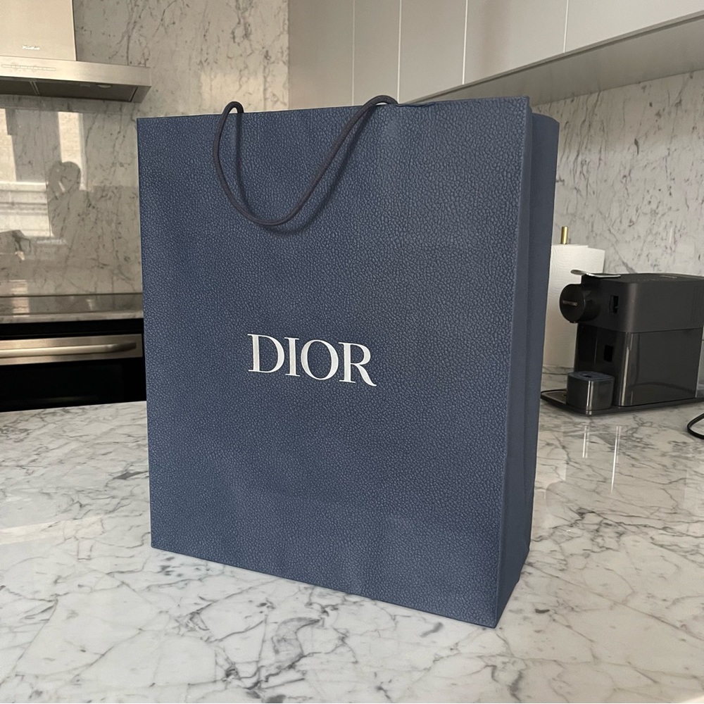 Original Large Dior Shopping Bag